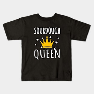 Cute Sourdough Queen For Women Girls Kids T-Shirt